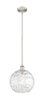 Edison One Light Mini Pendant in Brushed Satin Nickel (405|616-1S-SN-G1215-12)