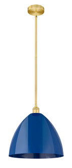 Edison One Light Mini Pendant in Satin Gold (405|616-1S-SG-MBD-16-BL)