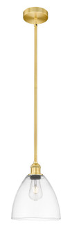 Edison One Light Mini Pendant in Satin Gold (405|616-1S-SG-GBD-92)