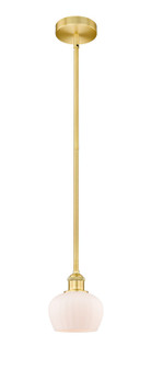 Edison One Light Mini Pendant in Satin Gold (405|616-1S-SG-G91)