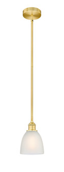 Edison One Light Mini Pendant in Satin Gold (405|616-1S-SG-G381)