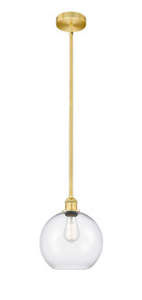 Edison One Light Mini Pendant in Satin Gold (405|616-1S-SG-G122-10)