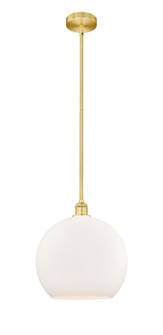 Edison One Light Pendant in Satin Gold (405|616-1S-SG-G121-14)