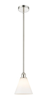Edison One Light Mini Pendant in Polished Nickel (405|616-1S-PN-GBC-81)