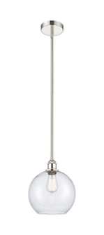 Edison One Light Mini Pendant in Polished Nickel (405|616-1S-PN-G124-10)