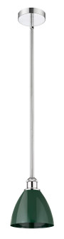 Edison One Light Mini Pendant in Polished Chrome (405|616-1S-PC-MBD-75-GR)