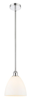 Edison One Light Mini Pendant in Polished Chrome (405|616-1S-PC-GBD-91)