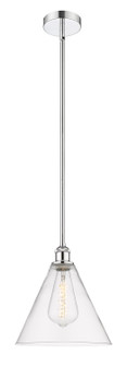 Edison One Light Mini Pendant in Polished Chrome (405|616-1S-PC-GBC-122)