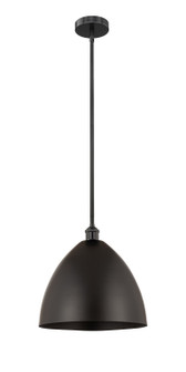 Edison One Light Mini Pendant in Matte Black (405|616-1S-BK-MBD-16-BK)