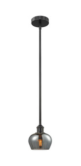 Edison One Light Mini Pendant in Matte Black (405|616-1S-BK-G93)