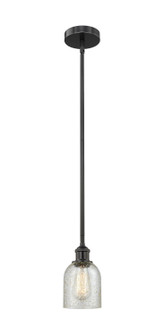 Edison One Light Mini Pendant in Matte Black (405|616-1S-BK-G259)