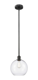 Edison One Light Mini Pendant in Matte Black (405|616-1S-BK-G122-10)