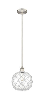 Edison LED Mini Pendant in Matte Black (405|616-1S-BK-G121-10RW-LED)