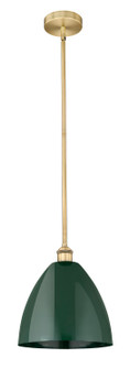 Edison One Light Mini Pendant in Brushed Brass (405|616-1S-BB-MBD-12-GR)