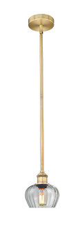 Edison One Light Mini Pendant in Brushed Brass (405|616-1S-BB-G92)