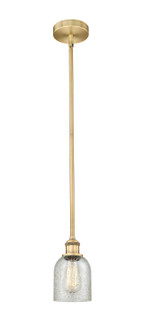 Edison One Light Mini Pendant in Brushed Brass (405|616-1S-BB-G259)