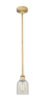Edison One Light Mini Pendant in Brushed Brass (405|616-1S-BB-G2511)