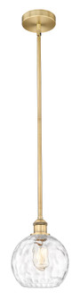 Edison One Light Mini Pendant in Brushed Brass (405|616-1S-BB-G1215-8)