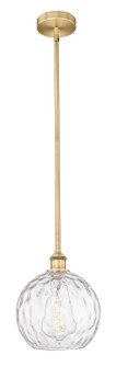 Edison One Light Mini Pendant in Brushed Brass (405|616-1S-BB-G1215-10)