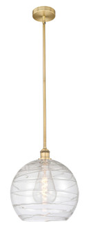 Edison One Light Pendant in Brushed Brass (405|616-1S-BB-G1213-14)