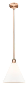 Edison One Light Mini Pendant in Antique Copper (405|616-1S-AC-GBC-121)