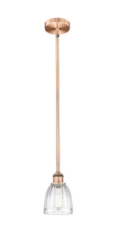 Edison One Light Mini Pendant in Antique Copper (405|616-1S-AC-G442)