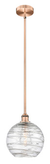 Edison One Light Mini Pendant in Antique Copper (405|616-1S-AC-G1213-10)