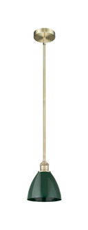 Edison One Light Mini Pendant in Antique Brass (405|616-1S-AB-MBD-75-GR)