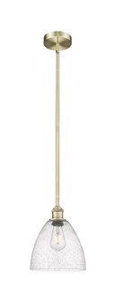 Edison One Light Mini Pendant in Antique Brass (405|616-1S-AB-GBD-94)