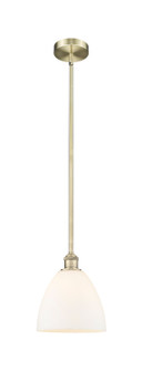 Edison One Light Mini Pendant in Antique Brass (405|616-1S-AB-GBD-91)
