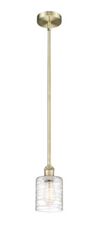 Edison One Light Mini Pendant in Antique Brass (405|616-1S-AB-G1113)