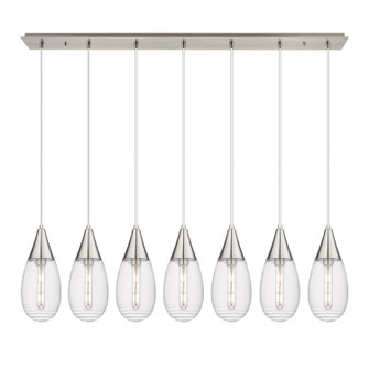 Downtown Urban LED Linear Pendant in Brushed Satin Nickel (405|127-450-1P-SN-G450-6SCL)
