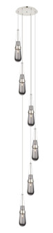 Downtown Urban LED Pendant in Polished Nickel (405|116-452-1P-PN-G452-4SM)