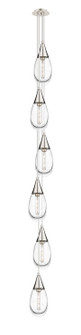 Downtown Urban LED Pendant in Polished Nickel (405|106-450-1P-PN-G450-6CL)