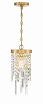 Winfield One Light Pendant in Antique Gold (60|WIN-210-GA-CL-MWP)