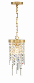 Winfield One Light Pendant in Antique Gold (60|WIN-210-GA-CL-MWP)