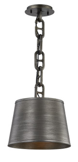 Admirals Row One Light Pendant in Graphite (67|F7203-GRA)