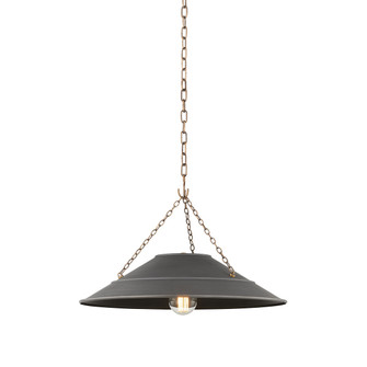 Arcane One Light Pendant in Patina Brass (67|F1223-PBR/GRA)