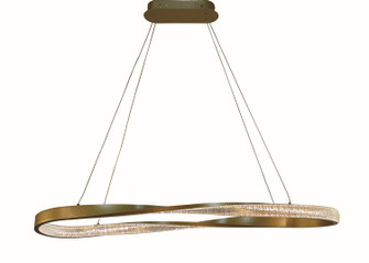 Oakley LED Chandelier in Brushed Gold (343|T1065-BG)