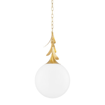 Victoria One Light Pendant in Vintage Gold Leaf (428|H812701L-VGL)