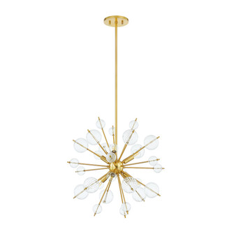 Linnea Six Light Chandelier in Aged Brass (428|H794806-AGB)