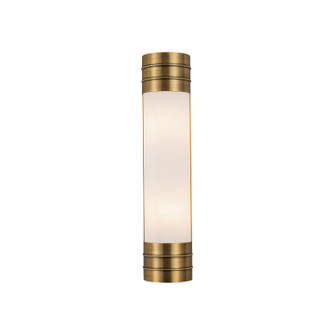 Willard Two Light Vanity in Vintage Brass/Opal Matte Glass (452|WV348218VBOP)