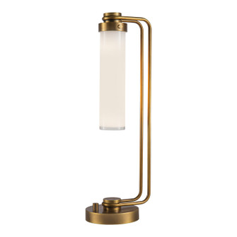 Wynwood One Light Table Lamp in Vintage Brass/Glossy Opal (452|TL355022VBGO)