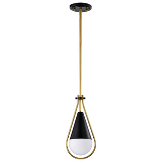 Admiral One Light Pendant in Matte Black (72|60-7903)