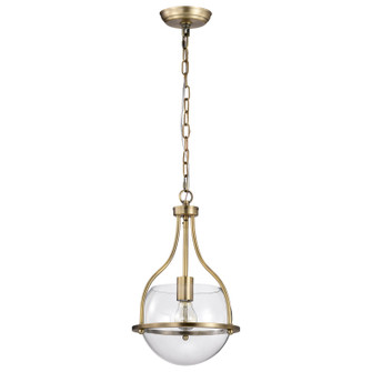 Amado One Light Pendant in Vintage Brass (72|60-7815)