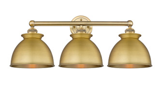 Edison Three Light Bath Vanity in Brushed Brass (405|616-3W-BB-M14-BB)
