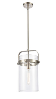 Downtown Urban LED Mini Pendant in Polished Nickel (405|413-1S-PN-8CL-LED)