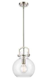 Downtown Urban LED Mini Pendant in Polished Nickel (405|410-1S-PN-10CL-LED)