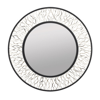 Estela Mirror in Matte Black/French Gold (137|380MI30AMBFG)