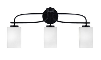 Cavella Three Light Bath Bar in Matte Black (200|3913-MB-531)